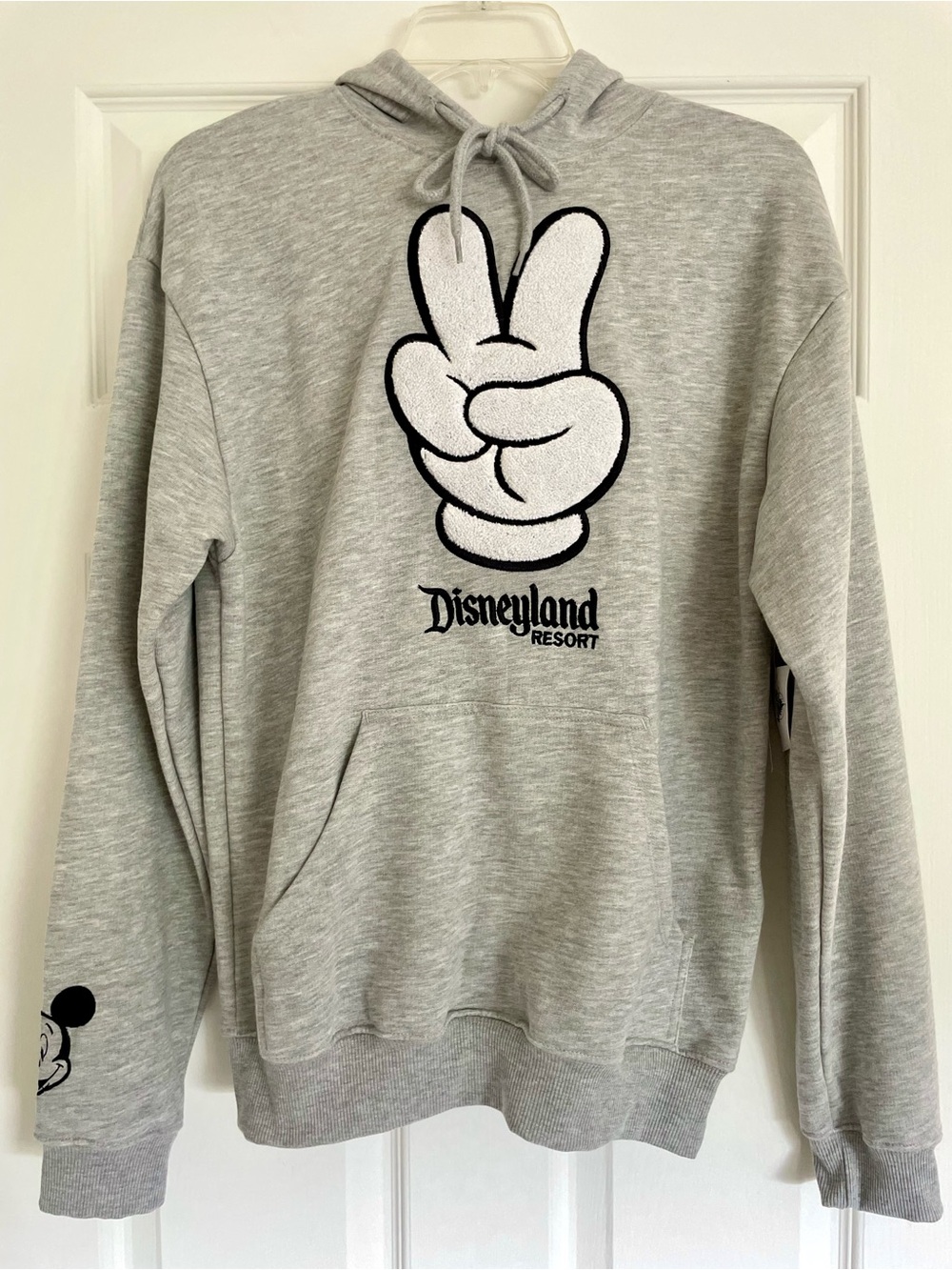 Disneyland Resort Mickey Mouse Peace Hand Hoodie